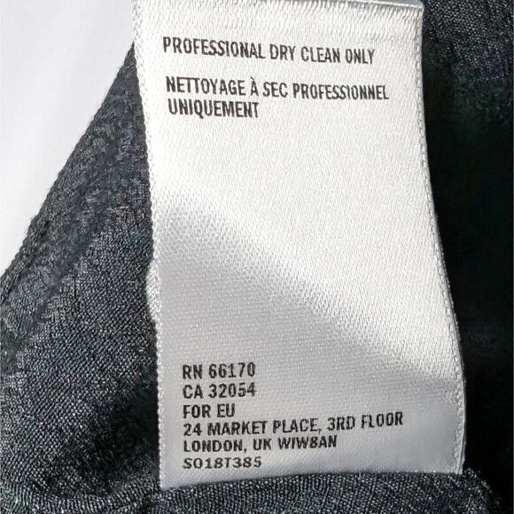 Flynn Skye Crop Top Cap Sleeve Polka Dot Square Neck Black Size Medium - Picture 5 of 7